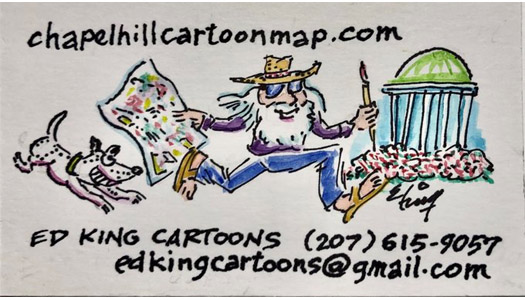 Ed King - cartoonist - Chapel Hill